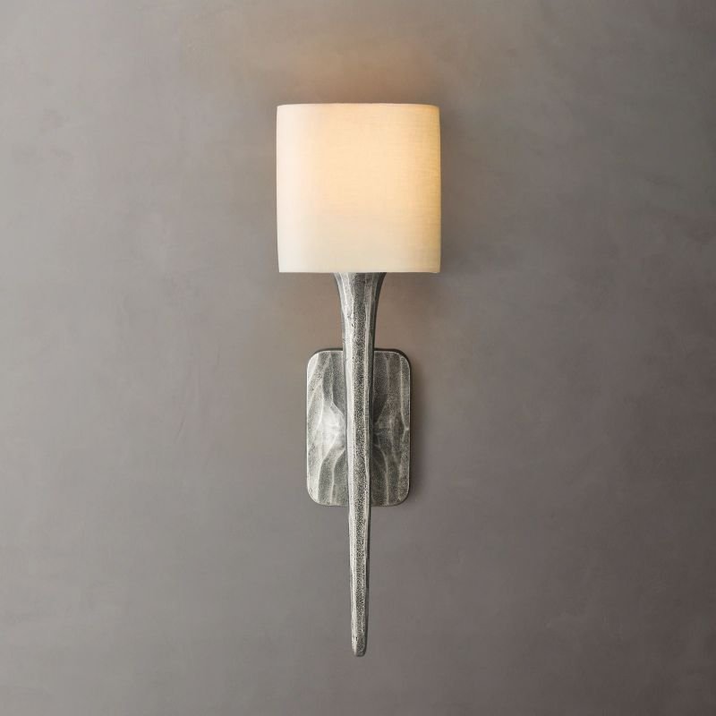 Thadrian Shaded Wall Sconce - Zelno Lighting