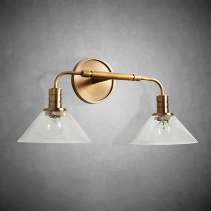 Theron Double Wall Sconce for Bedroom Hallway - Zelno Lighting