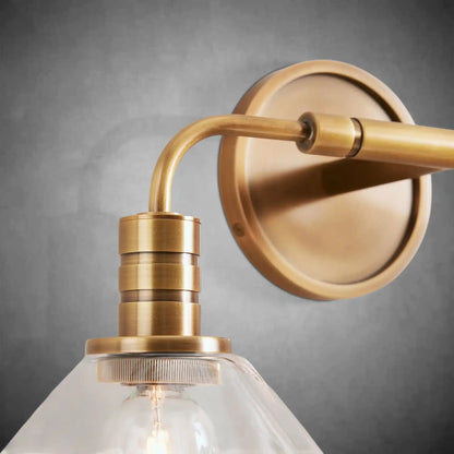 Theron Double Wall Sconce for Bedroom Hallway - Zelno Lighting