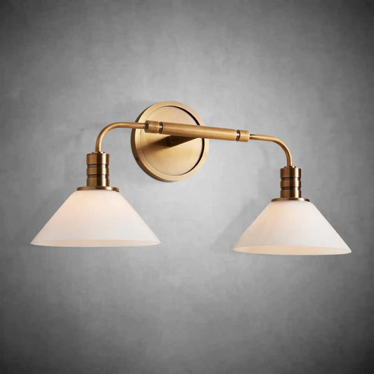 Theron Double Wall Sconce for Bedroom Hallway - Zelno Lighting