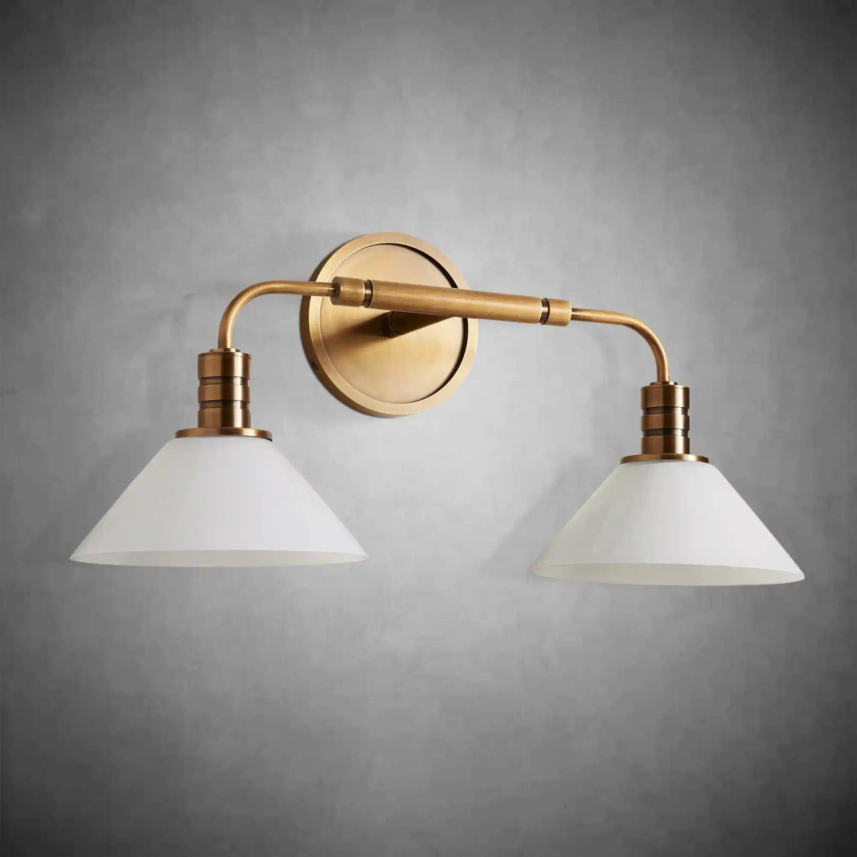 Theron Double Wall Sconce for Bedroom Hallway - Zelno Lighting