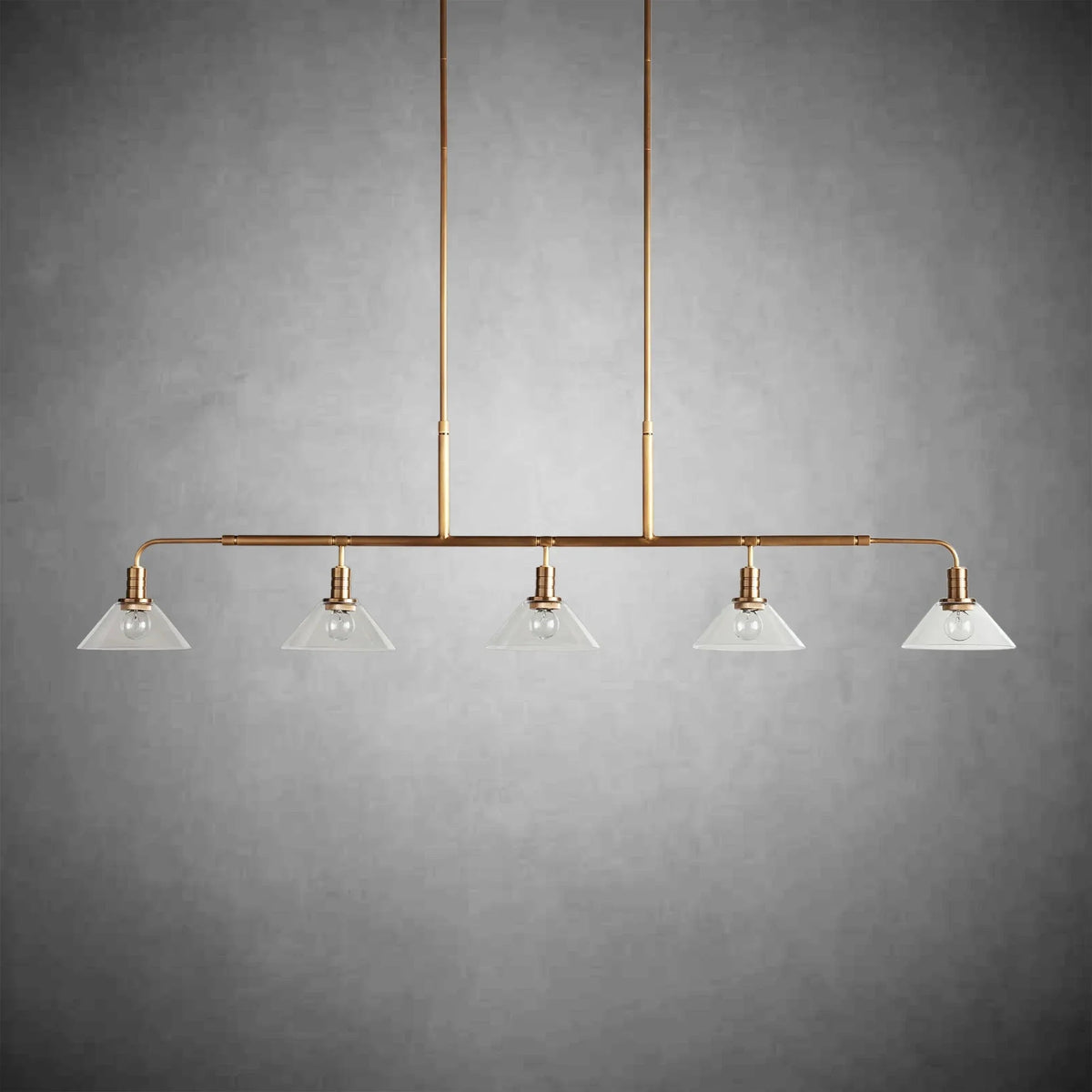 Theron Linear Chandelier - Zelno Lighting
