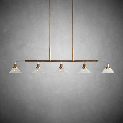 Theron Linear Chandelier - Zelno Lighting