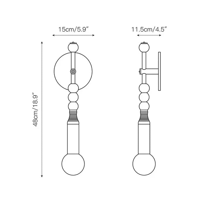 Toam Wall Lamp - Zelno Lighting