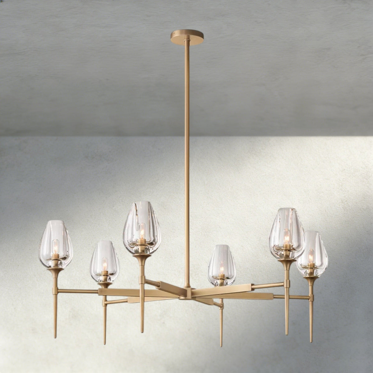 Tuple ROUND CHANDELIER 27", 42", 54" - Zelno Lighting
