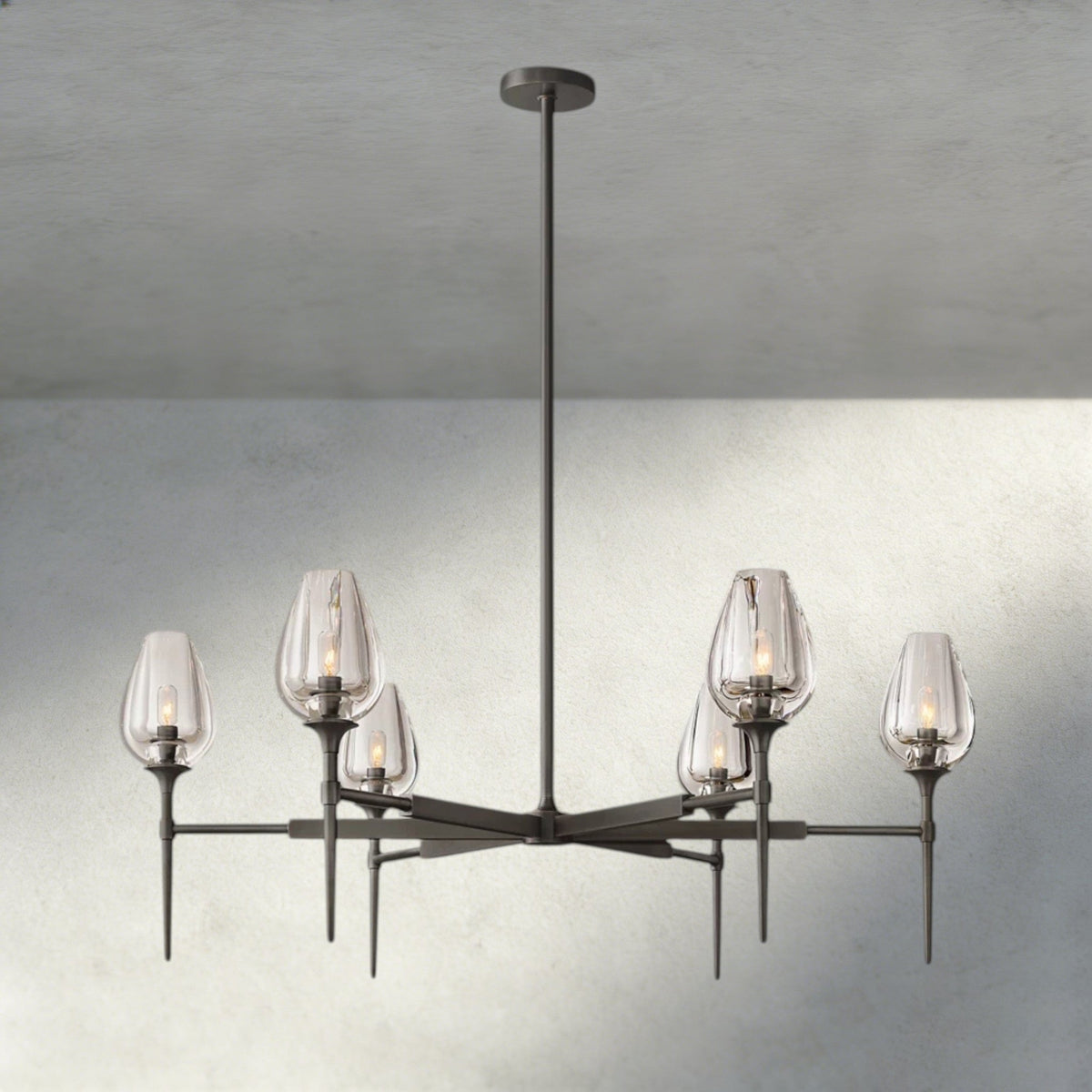 Tuple ROUND CHANDELIER 27", 42", 54" - Zelno Lighting