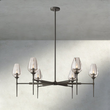 Tuple ROUND CHANDELIER 27", 42", 54" - Zelno Lighting