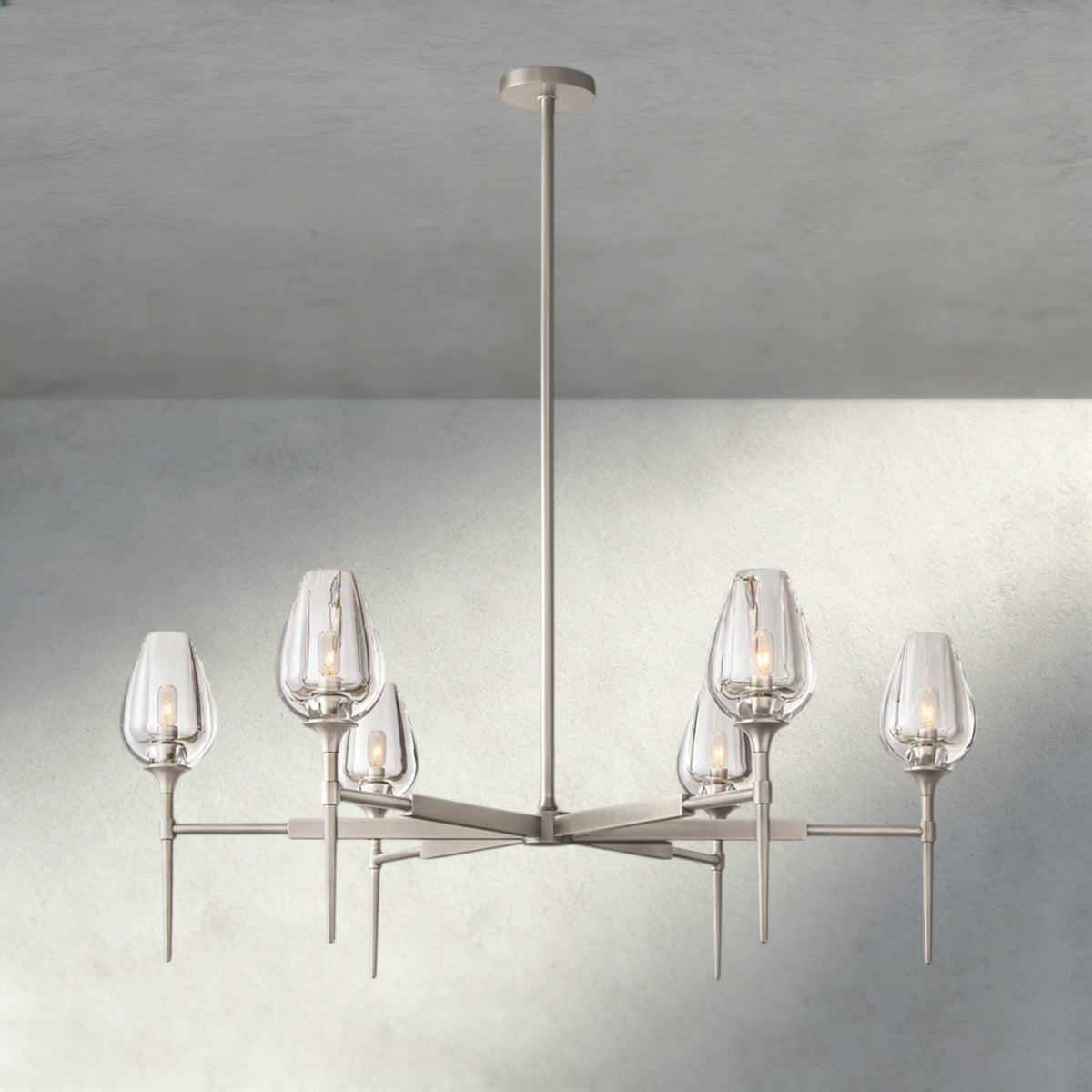 Tuple ROUND CHANDELIER 27", 42", 54" - Zelno Lighting