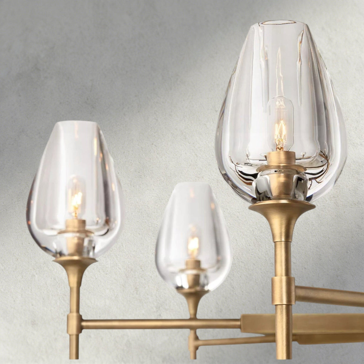 Tuple ROUND CHANDELIER 27", 42", 54" - Zelno Lighting