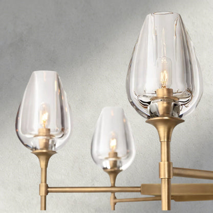 Tuple ROUND CHANDELIER 27", 42", 54" - Zelno Lighting