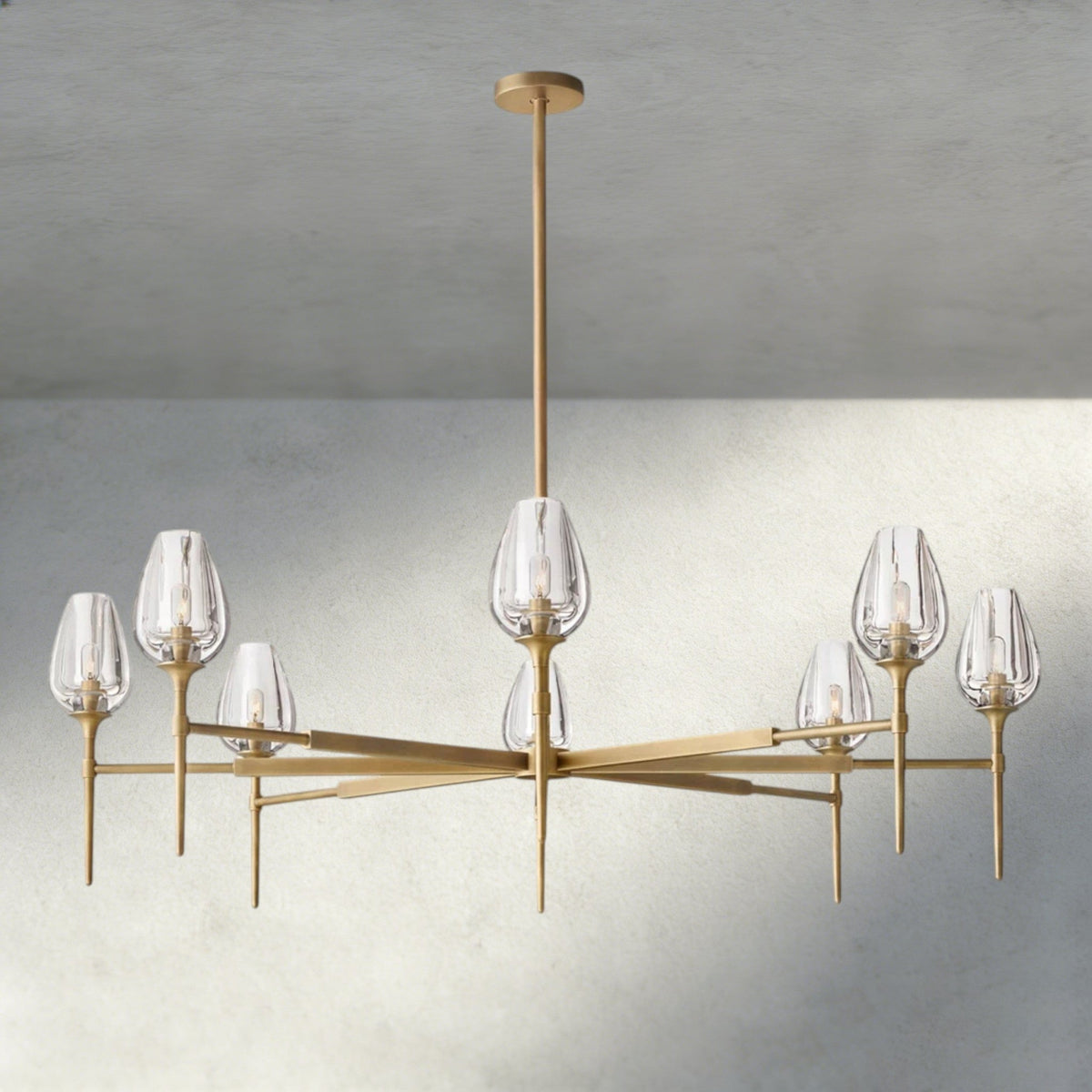Tuple ROUND CHANDELIER 27", 42", 54" - Zelno Lighting