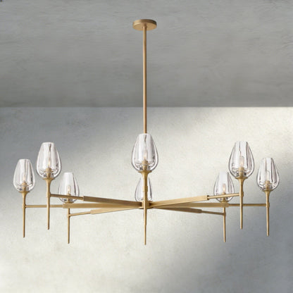 Tuple ROUND CHANDELIER 27", 42", 54" - Zelno Lighting