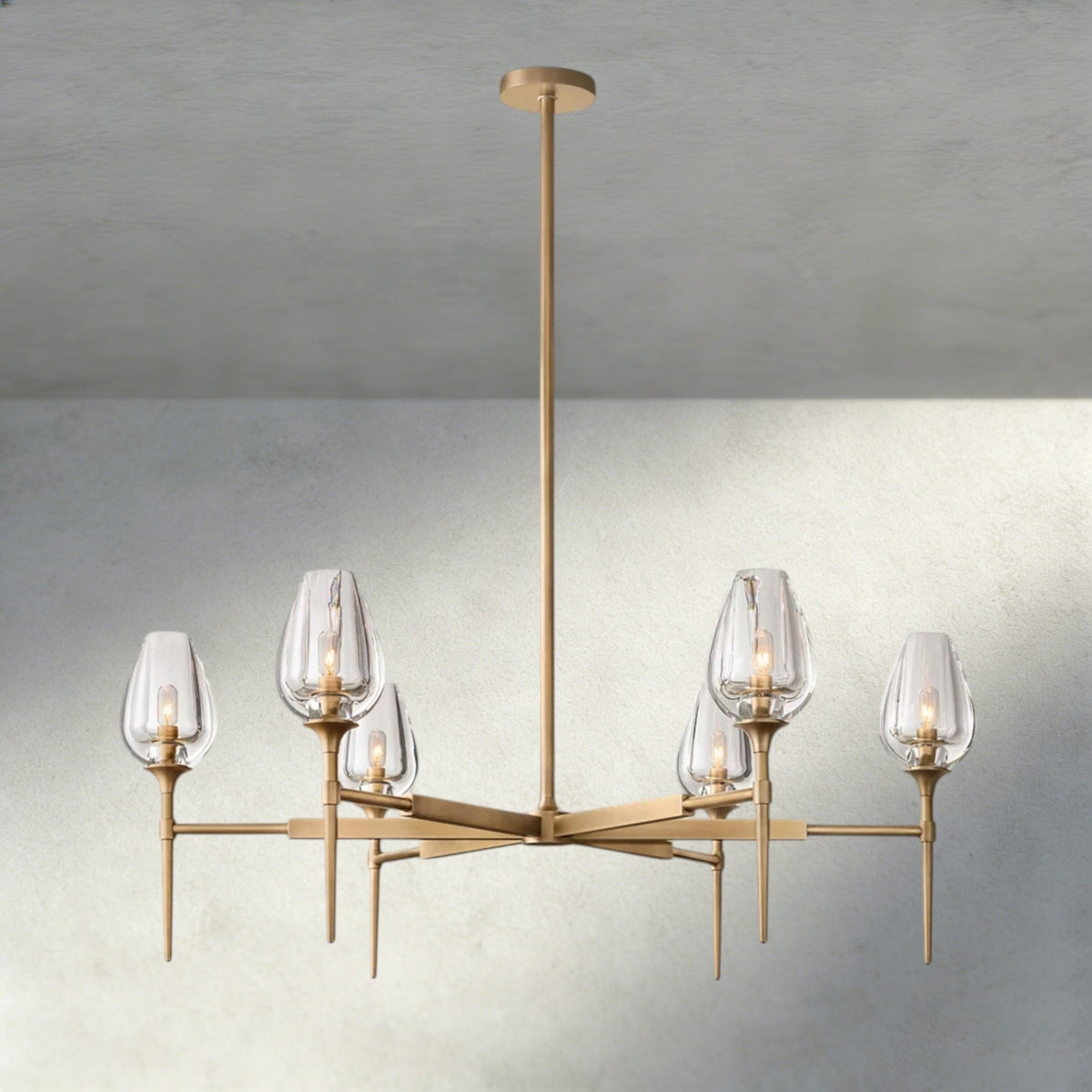 Tuple ROUND CHANDELIER 27", 42", 54" - Zelno Lighting