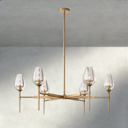 Tuple ROUND CHANDELIER 27", 42", 54" - Zelno Lighting