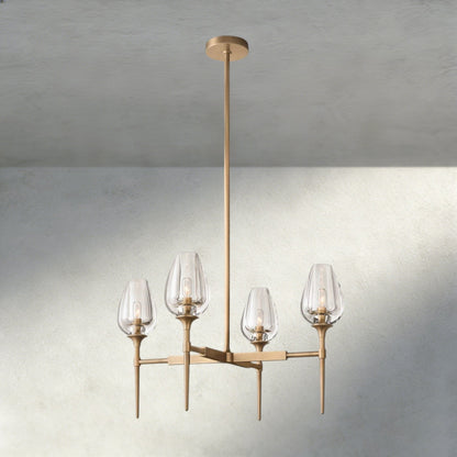 Tuple ROUND CHANDELIER 27", 42", 54" - Zelno Lighting
