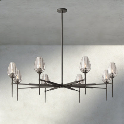 Tuple ROUND CHANDELIER 27", 42", 54" - Zelno Lighting