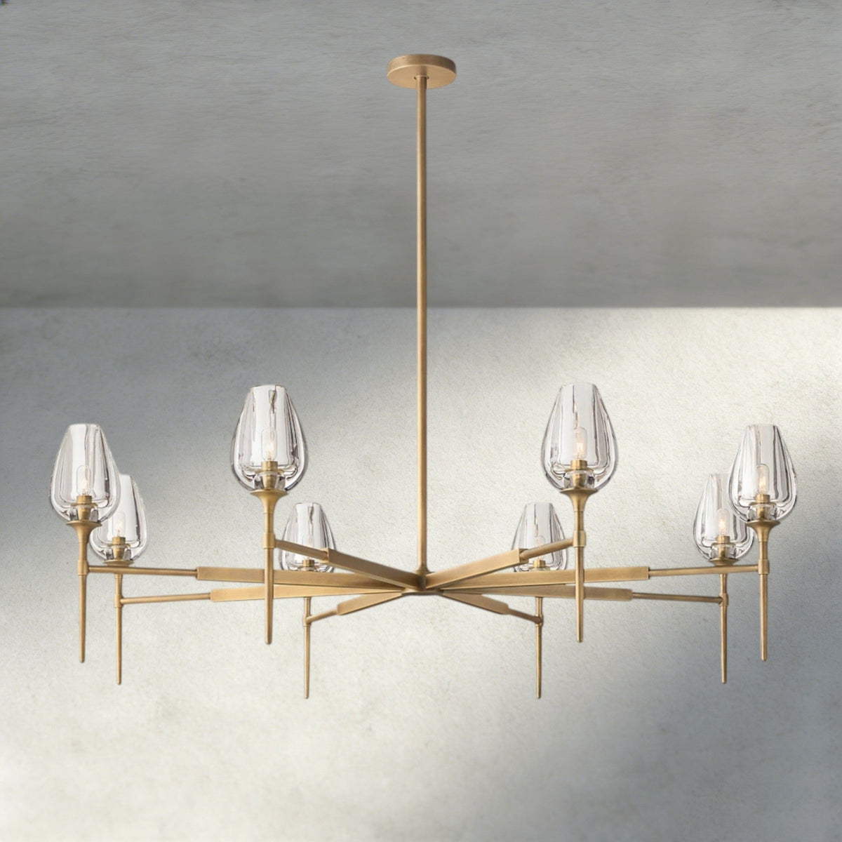 Tuple ROUND CHANDELIER 27", 42", 54" - Zelno Lighting