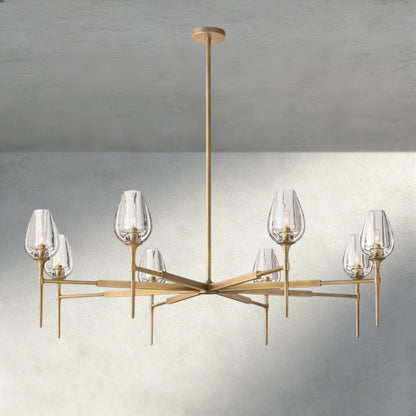 Tuple ROUND CHANDELIER 27", 42", 54" - Zelno Lighting