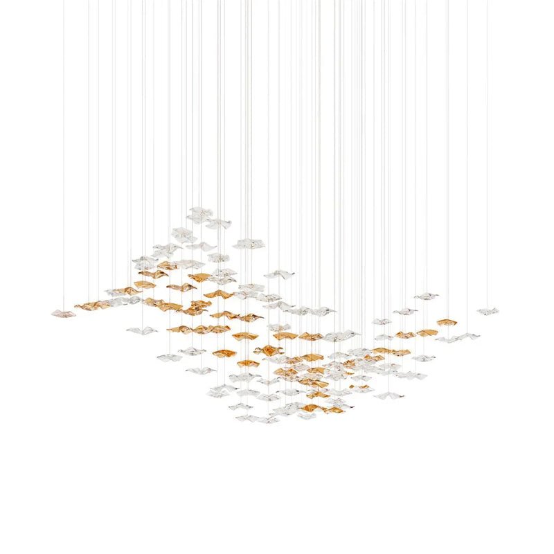 Veloria Fluid Chandelier - Zelno Lighting