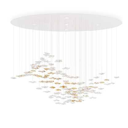 Veloria Fluid Chandelier - Zelno Lighting