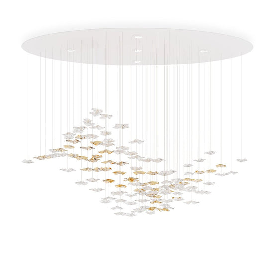 Veloria Fluid Chandelier - Zelno Lighting