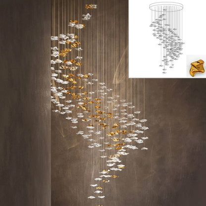 Veloria Fluid Chandelier - Zelno Lighting