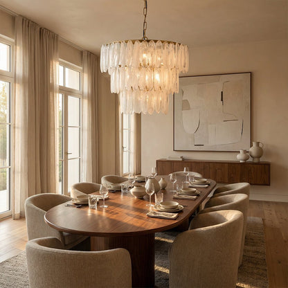 Vera Tiered Chandelier - Zelno Lighting