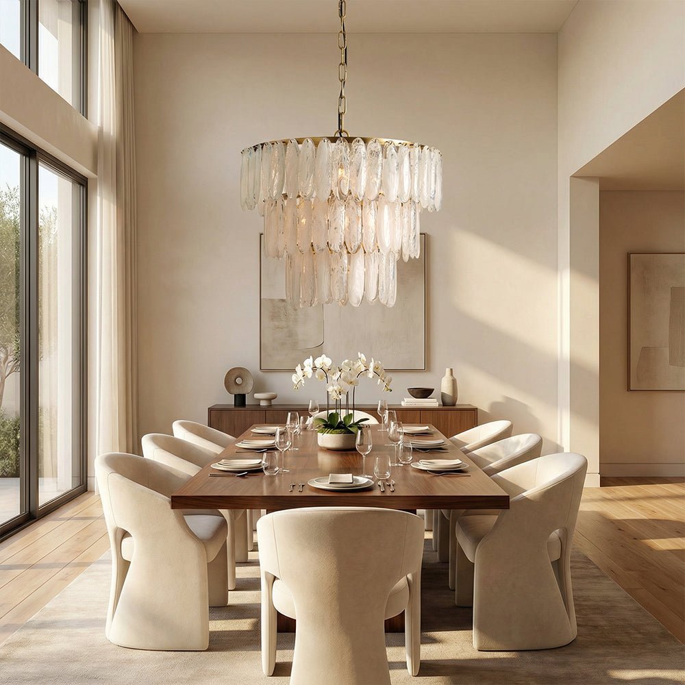 Vera Tiered Chandelier - Zelno Lighting