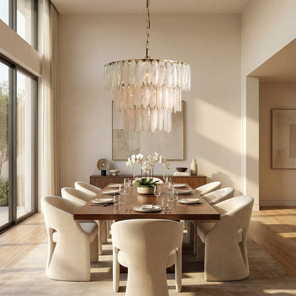 Vera Tiered Chandelier - Zelno Lighting