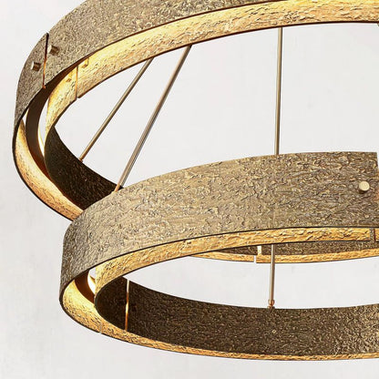 Vilary 2 - tier Round Chandelier 60" - Zelno Lighting