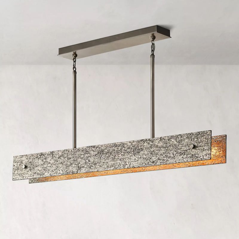 Vilary Linear Chandelier 54" - Zelno Lighting