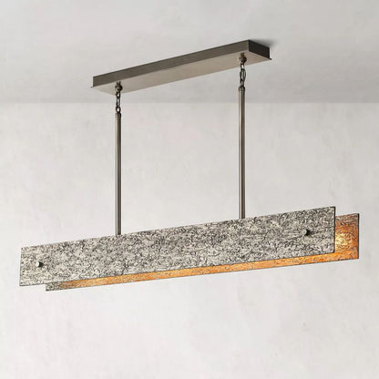 Vilary Linear Chandelier 54" - Zelno Lighting