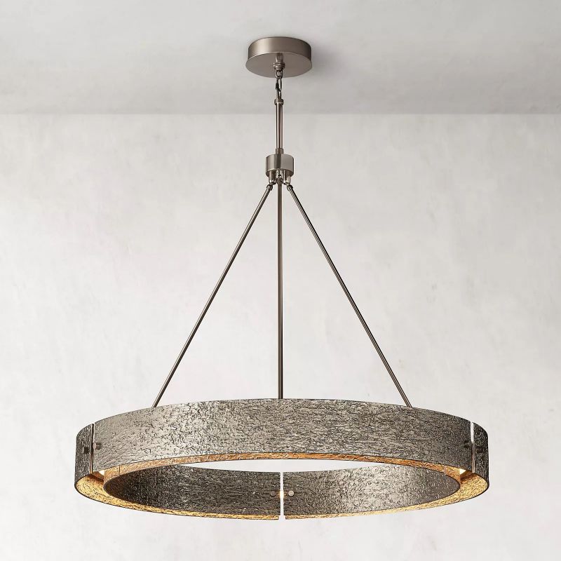 Vilary Round Chandelier 48" - Zelno Lighting