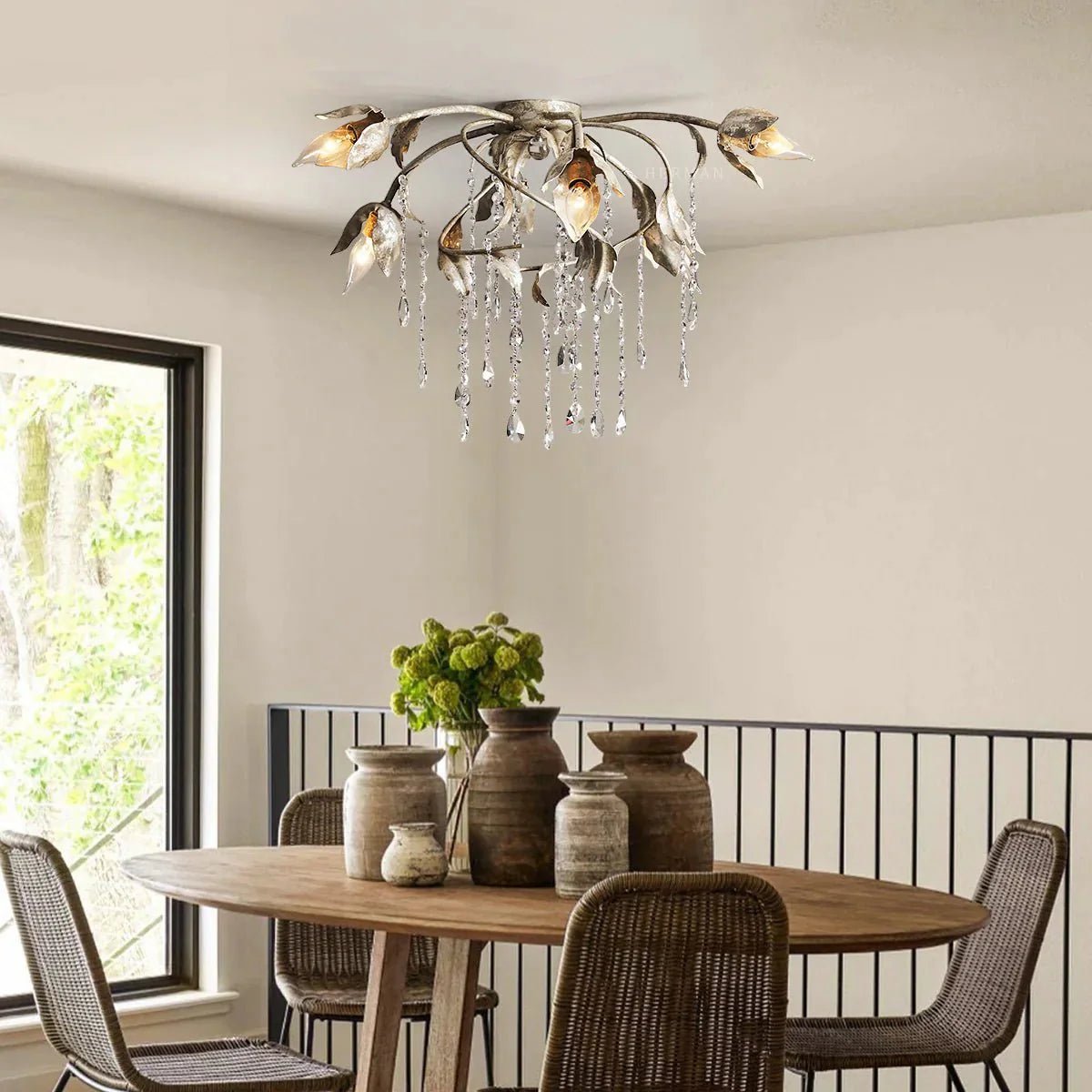 Viticcia Flushmount 24''32'' - Zelno Lighting