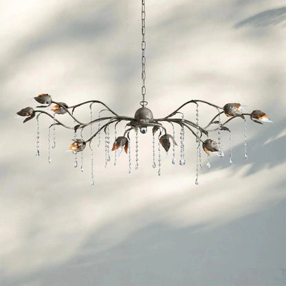 Viticcia Rectangular Chandelier 52" 61" 71" - Zelno Lighting