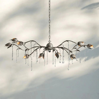 Viticcia Rectangular Chandelier 52" 61" 71" - Zelno Lighting