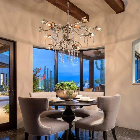 Viticcia Round Chandelier - Zelno Lighting