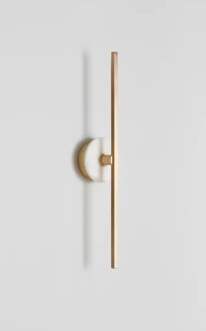 Wall Sconce With Alabaster - Zelno Lighting