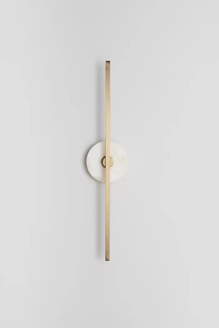 Wall Sconce With Alabaster - Zelno Lighting