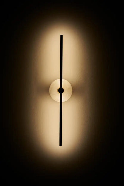 Wall Sconce With Alabaster - Zelno Lighting